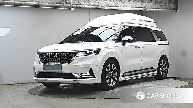 Kia Carnival 4th generation 2021 Белый из Кореи