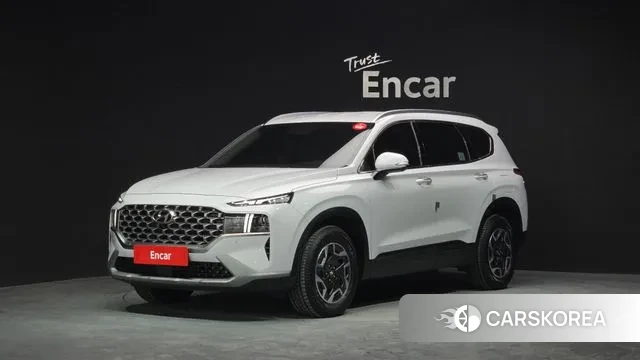 Hyundai The New Santa Fe 2022 Белый из Кореи