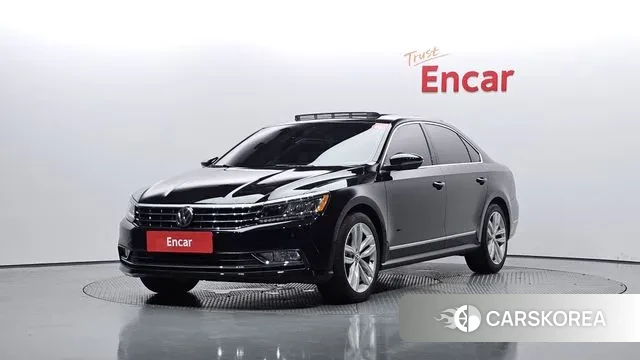 Volkswagen The New Passat 2018 Черный из Кореи