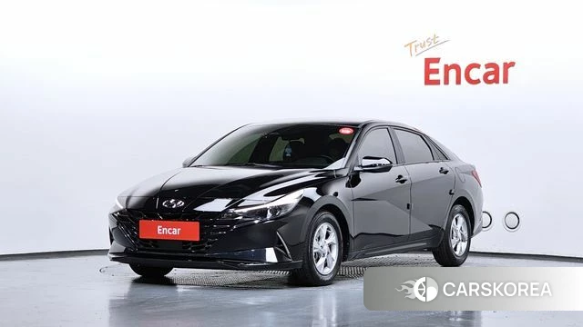 Hyundai Avante (CN7) 2020 Черный из Кореи
