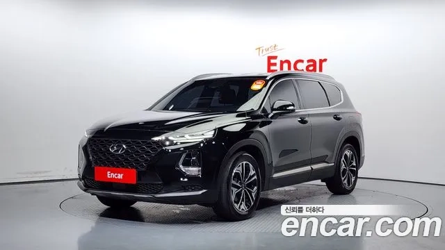 Hyundai Santa Fe TM 2018 Черный из Кореи