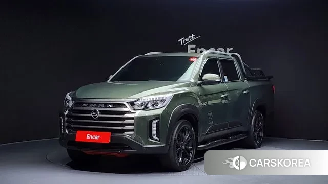 Ssangyong The New Rexton Sports Cannes 2021 Зеленый из Кореи