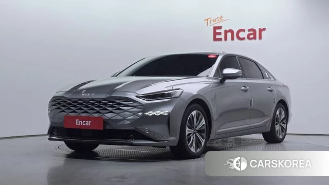 Kia K8 Hybrid 2023 Серебристо-серый из Кореи