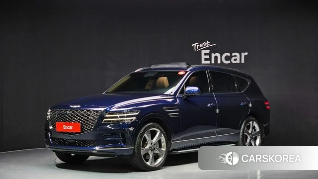 Genesis GV80 2022 Синий из Кореи
