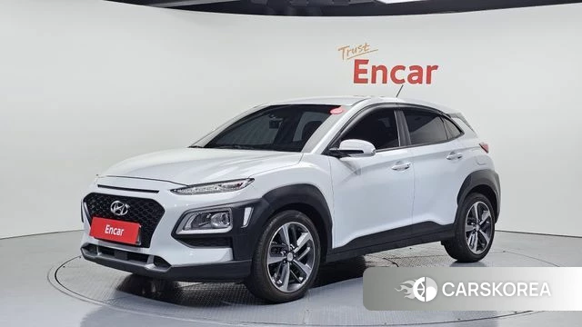 Hyundai Kona 2018 Белый из Кореи