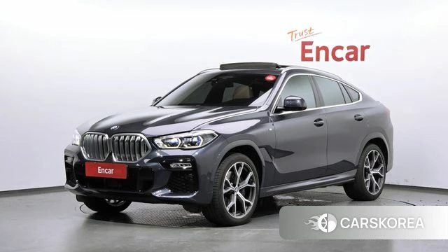 BMW X6 (G06) 2021 Серый из Кореи