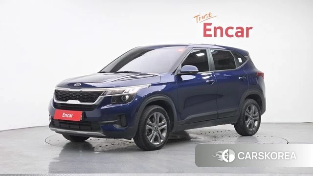Kia Seltos 2020 Синий из Кореи