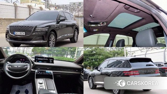 Genesis GV80 2023 Серый из Кореи