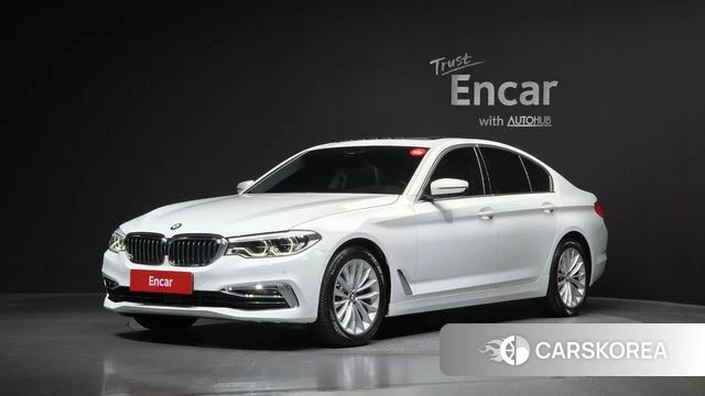 BMW 5 Series (G30) 2019 Белый из Кореи