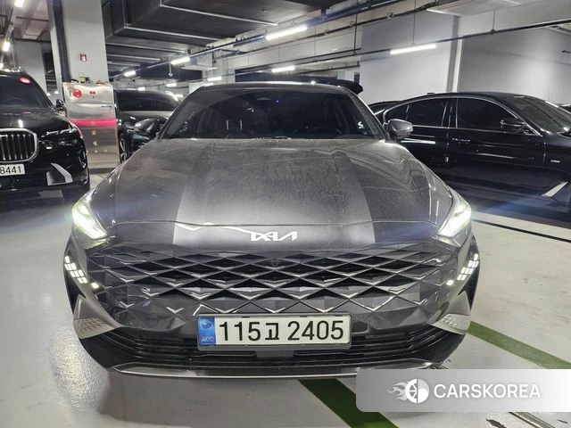 Kia K8 Hybrid 2022 Серый из Кореи