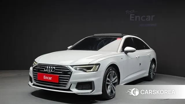 Audi A6 (C8) 2021 Белый из Кореи