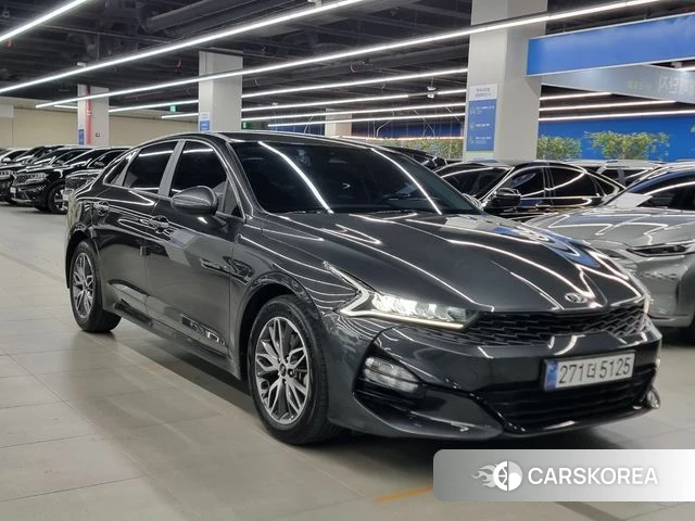 Kia K5 3rd generation 2021 Серый из Кореи