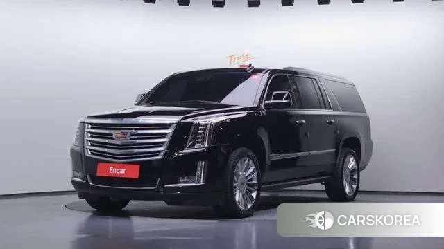 Cadillac Escalade 2018 Черный из Кореи