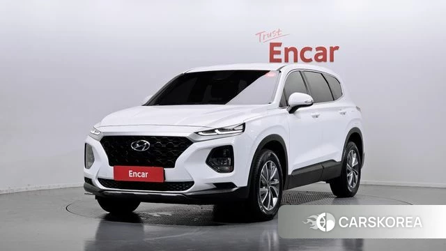 Hyundai Santa Fe TM 2019 Белый из Кореи