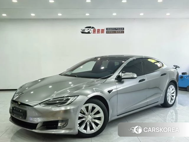 Tesla Model S 2019 Серебристо-серый из Китая