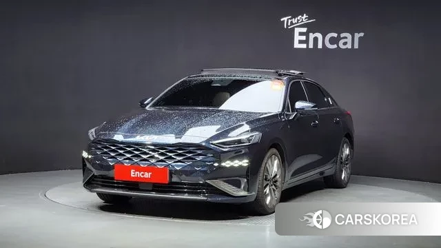 Kia K8 2021 Синий из Кореи