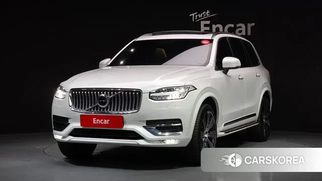 Volvo XC90 second Generation 2021 Белый из Кореи