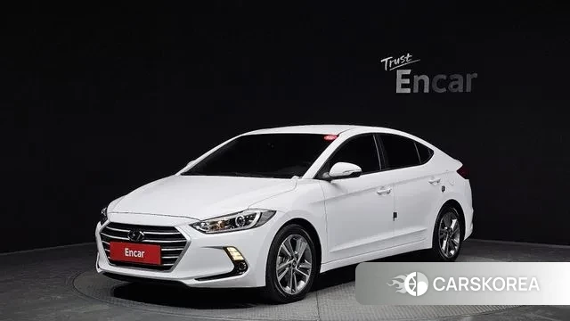 Hyundai Avante AD 2018 Белый из Кореи