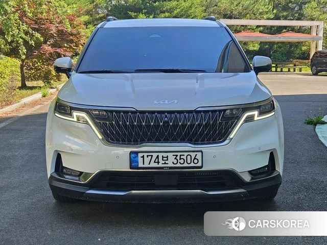 Kia Carnival 4th generation 2023 Белый из Кореи