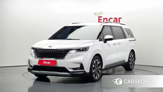 Kia Carnival 4th generation 2021 Белый из Кореи