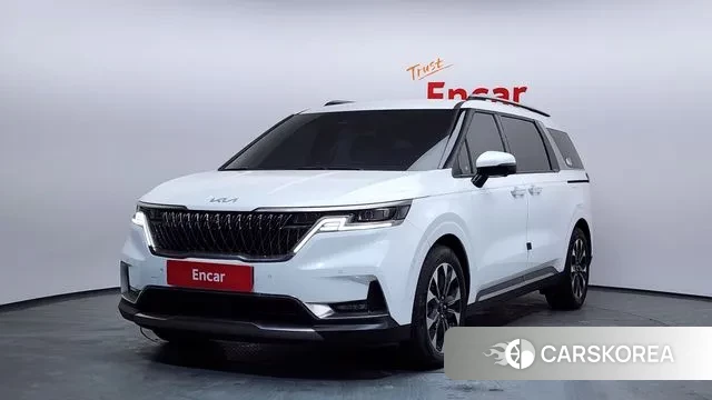 Kia Carnival 4th generation 2023 Белый из Кореи