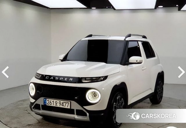 Hyundai Casper 2021 Белый из Кореи