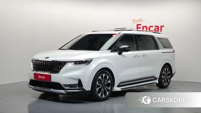 Kia Carnival 4th generation 2021 Белый из Кореи