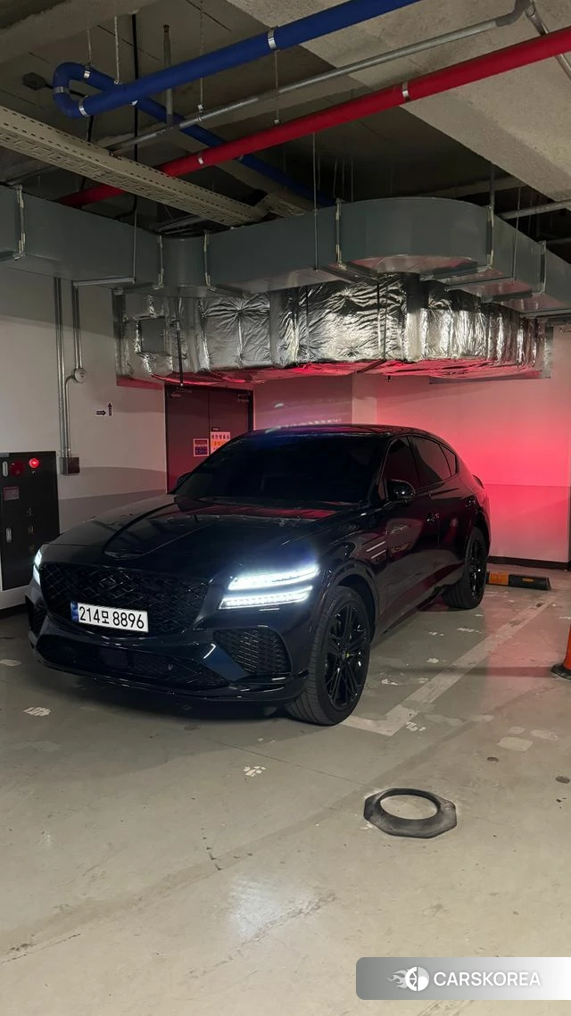 Genesis GV80 Coupe 2023 Синий из Кореи