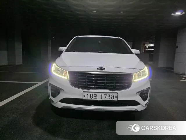 Kia The New Carnival 2019 Белый из Кореи