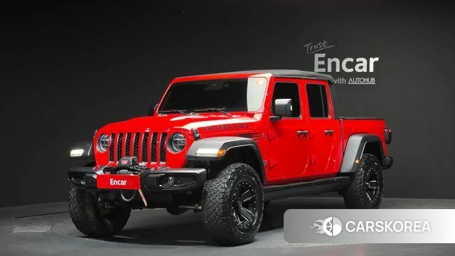 Jeep Gladiator (JT) 2020 Красный из Кореи