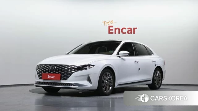Hyundai The New Grandeur IG Hybrid 2020 Белый из Кореи