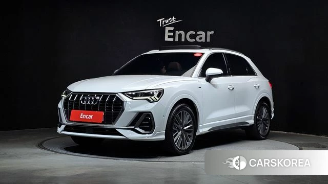 Audi Q3 (F3) 2023 Белый из Кореи