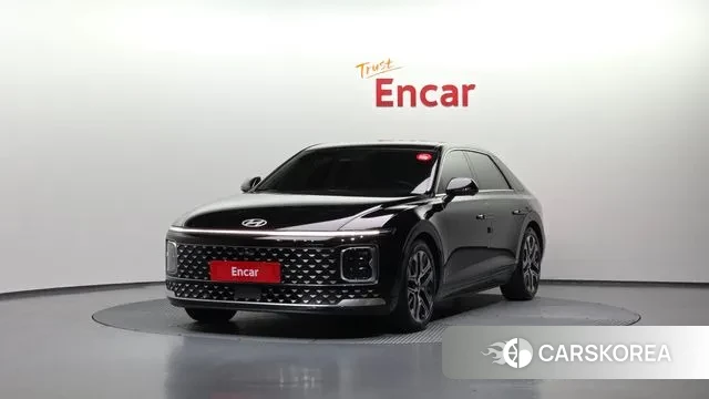 Hyundai Grandeur Hybrid (GN7) 2023 Черный из Кореи