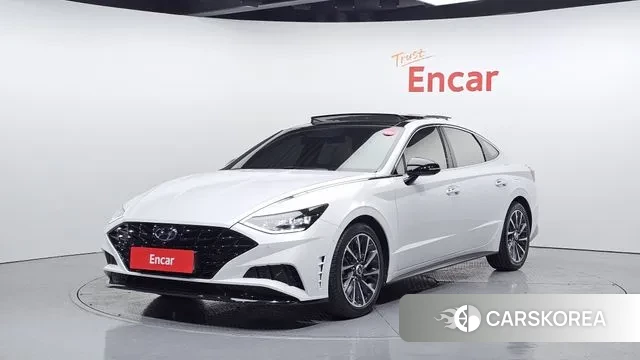 Hyundai Sonata (DN8) 2021 Белый из Кореи