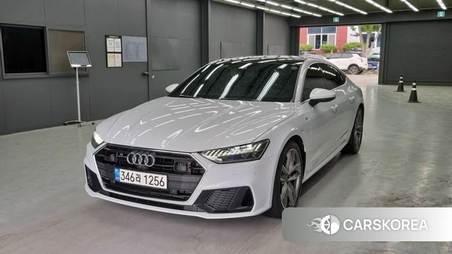 Audi A7 (4K) 2021 Белый из Кореи