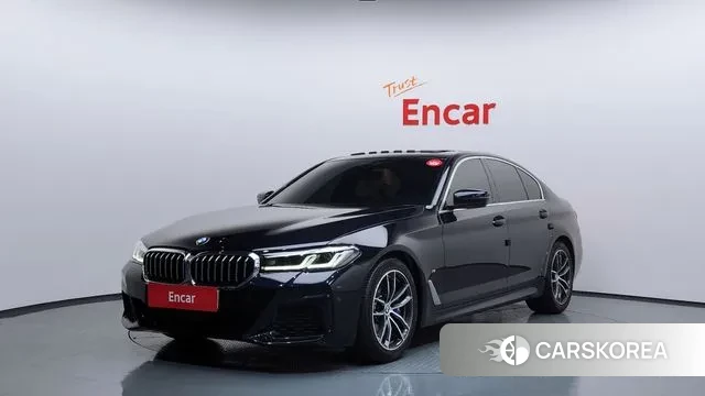 BMW 5 Series (G30) 2022 Черный из Кореи