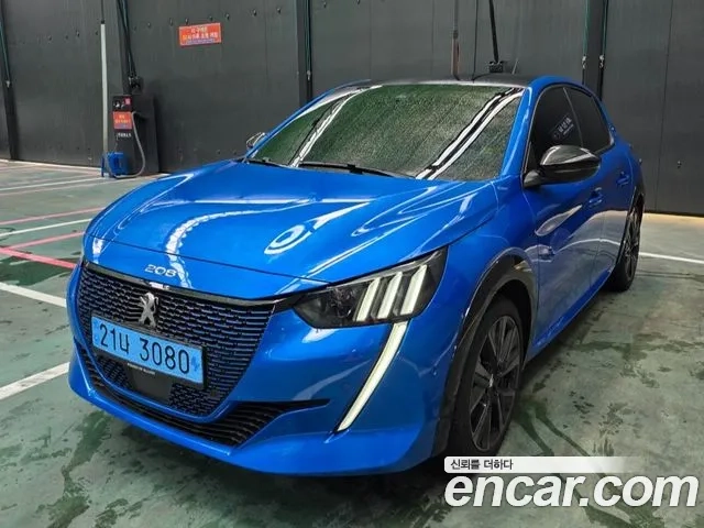 Peugeot e-208 second Generation 2023 Синий из Кореи
