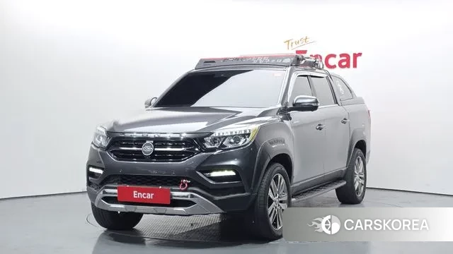 Ssangyong Rexton Sports 2018 Серый из Кореи