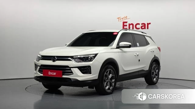 Ssangyong Beautiful Korando 2021 Белый из Кореи