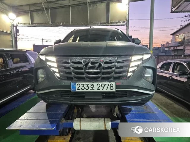 Hyundai Tucson (NX4) 2021 Серый из Кореи