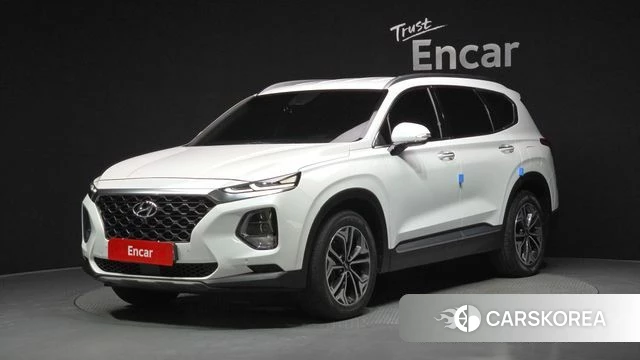 Hyundai Santa Fe TM 2019 Белый из Кореи