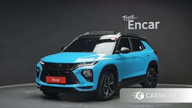 Chevrolet (GM Daewoo) Trailblazer 2020 Небесно-голубой из Кореи