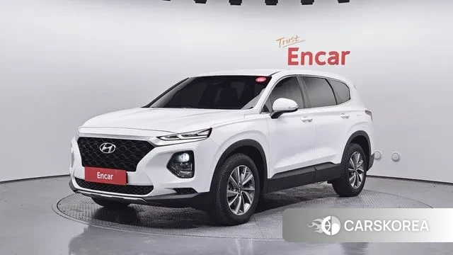 Hyundai Santa Fe TM 2019 Белый из Кореи