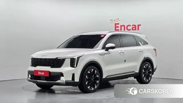 Kia The New Sorento 4th Generation 2023 Белый из Кореи