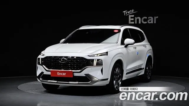 Hyundai The New Santa Fe 2023 Белый из Кореи