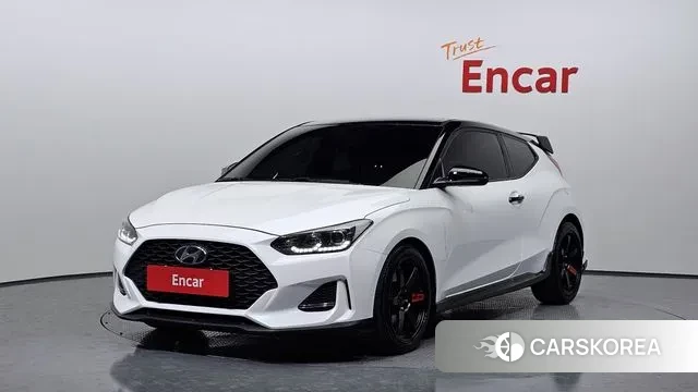 Hyundai Veloster (JS) 2018 Белый двухцветный из Кореи