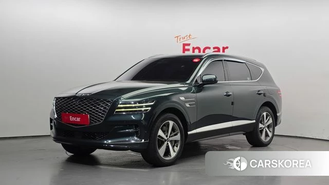 Genesis GV80 2022 Темно-зеленый из Кореи