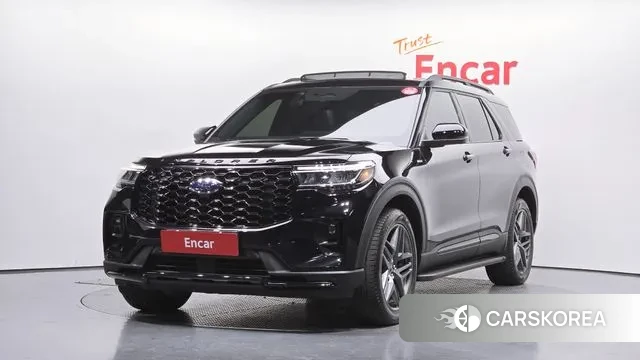 Ford Explorer 6th Generation 2025 Черный из Кореи