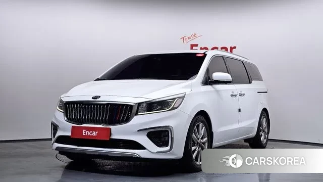 Kia The New Carnival 2018 Белый из Кореи