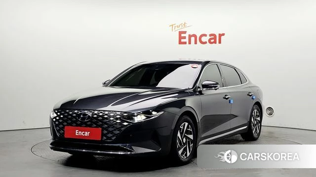 Hyundai The New Grandeur IG Hybrid 2021 Серый из Кореи